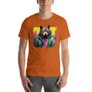 Colorful City Wolf | Unisex t-shirt