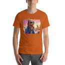 Modern Fashionable Cat | Unisex t-shirt