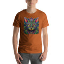 Floral Cat Mandala | Unisex t-shirt