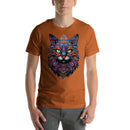 Mardi Gras Cat Mandala | Unisex t-shirt