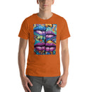 Trippy Paint Pour Lips | Unisex t-shirt
