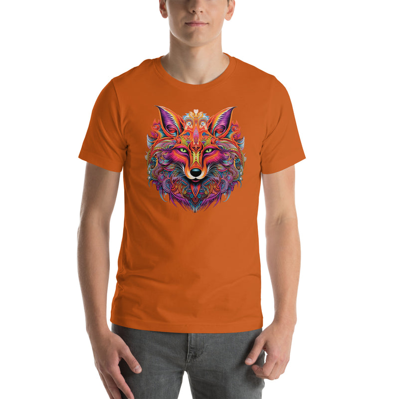Beautiful Fox Mandala | Unisex t-shirt