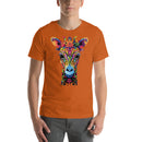Rainbow Giraffe Mandala | Unisex t-shirt