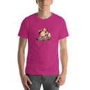 Life Is A Pawty Cute Dj Dog | Unisex t-shirt