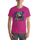 Colorful Modern Wolf | Unisex t-shirt