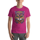 Colorful Cat Mandala Art | Unisex t-shirt
