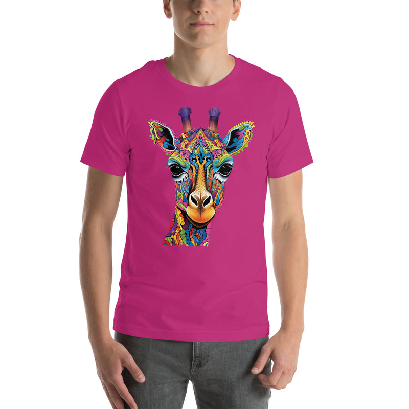Tribal Giraffe Mandala | Unisex t-shirt