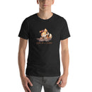 Life Is A Pawty Cute Dj Dog | Unisex t-shirt