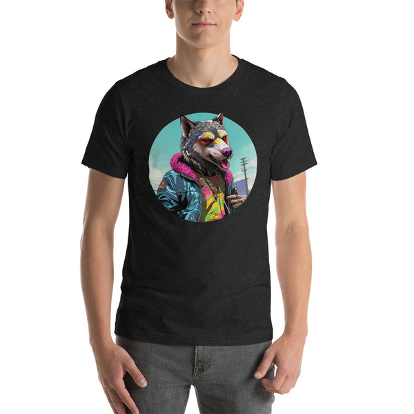 Modern Trendy Wolf | Unisex t-shirt
