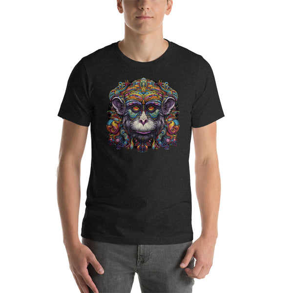 Colorful Tribal Monkey | Unisex t-shirt