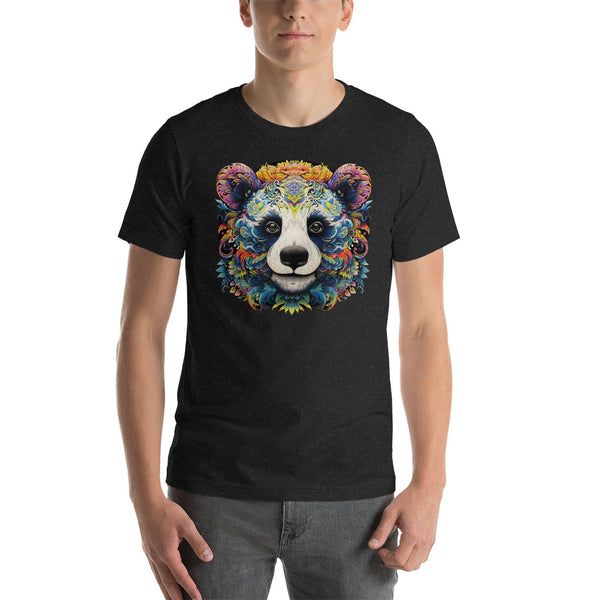 Psychedelic Panda Mandala | Unisex t-shirt