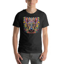 Mardi Gras Dog Mandala | Unisex t-shirt