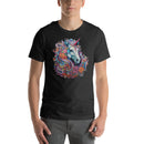 Unicorn Colorful Flowers | Unisex t-shirt