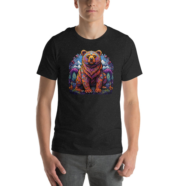 Trippy Bear Mandala | Unisex t-shirt
