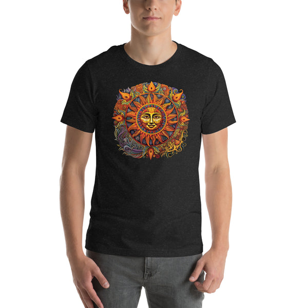 Sun Rune Glyph Mandala | Unisex t-shirt