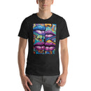 Trippy Paint Pour Lips | Unisex t-shirt