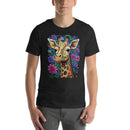 Giraffe Flowers Mandala | Unisex t-shirt