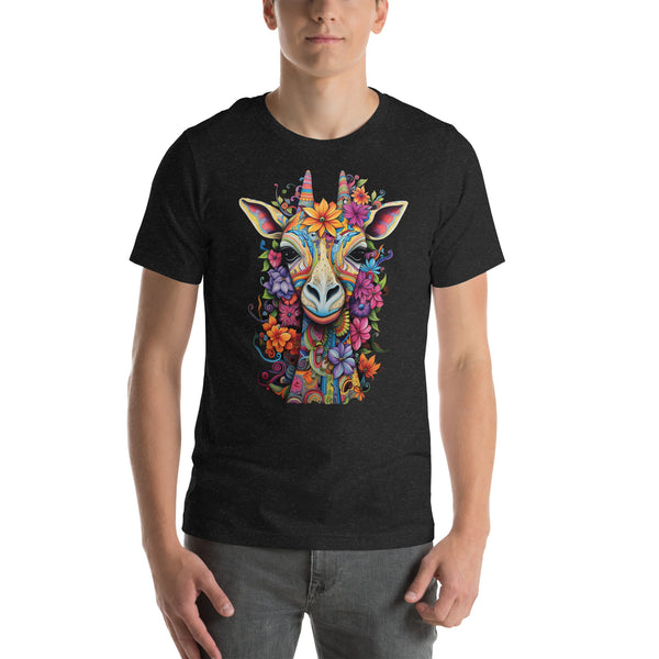 Psychedelic Giraffe Mandala | Unisex t-shirt