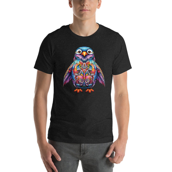 Colorful Penguin Mandala | Unisex t-shirt
