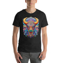 Psychedelic Bull Mandala | Unisex t-shirt