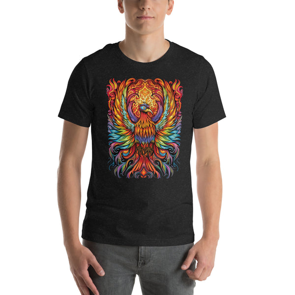 Rainbow Phoenix Mandala | Unisex t-shirt