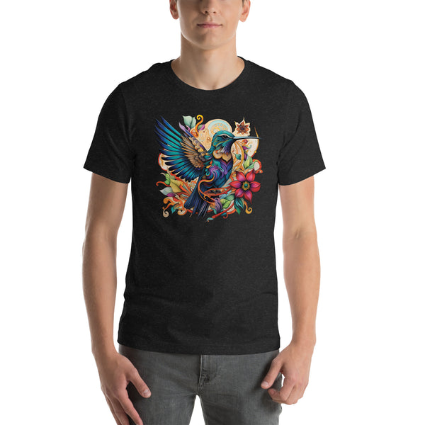 Colorful Humming Bird Mandala | Unisex t-shirt