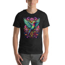 Psychedelic Humming Bird Mandala | Unisex t-shirt
