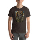 Autumn Owl in Hoodie | Unisex t-shirt