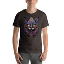 Mardi Gras Cat Mandala | Unisex t-shirt