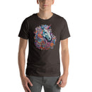 Unicorn Colorful Flowers | Unisex t-shirt