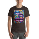 Trippy Paint Pour Lips | Unisex t-shirt