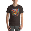 Psychedelic Fox Mandala | Unisex t-shirt