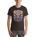 Psychedelic Bull Mandala | Unisex t-shirt
