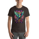 Psychedelic Humming Bird Mandala | Unisex t-shirt