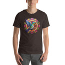 Humming Bird Emblem Mandala | Unisex t-shirt