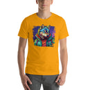 Colorful Modern Wolf | Unisex t-shirt