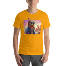 Modern Fashionable Cat | Unisex t-shirt