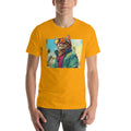Tropical Sunglasses Cat | Unisex t-shirt