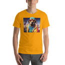 Tropical Hippie Dog | Unisex t-shirt