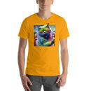 Cat In The Club Partying | Unisex t-shirt
