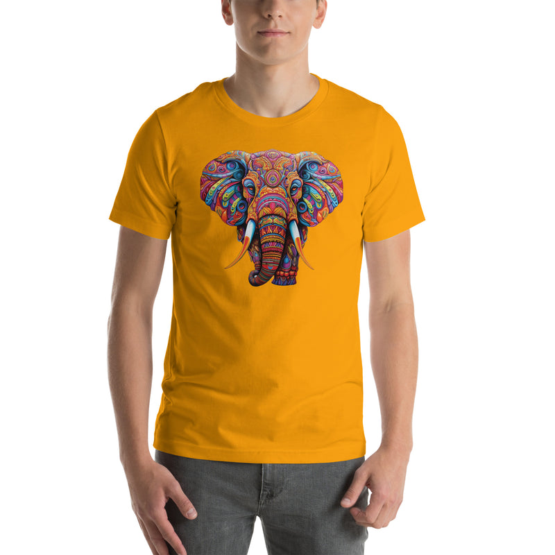 Tribal Trippy Elephant | Unisex t-shirt