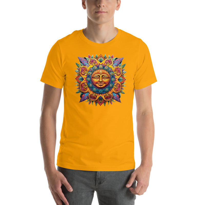 Floral Sun Mandala | Unisex t-shirt