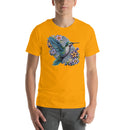 Blue Humming Bird Mandala | Unisex t-shirt