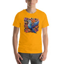 Humming Bird Flowers Mandala | Unisex t-shirt