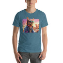 Modern Fashionable Cat | Unisex t-shirt