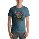 Floral Cat Mandala | Unisex t-shirt