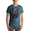 Mardi Gras Cat Mandala | Unisex t-shirt