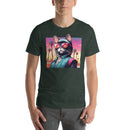 Colorful Fashionista Cat | Unisex t-shirt