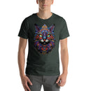Mardi Gras Cat Mandala | Unisex t-shirt