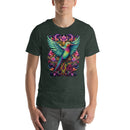 Psychedelic Humming Bird Mandala | Unisex t-shirt